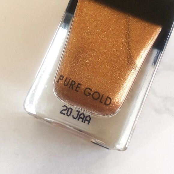 NIB Eloise Cosmetics GET LIT Metallic Foiled Liquid Eyeshadow in Pure Gold - Picture 12 of 12